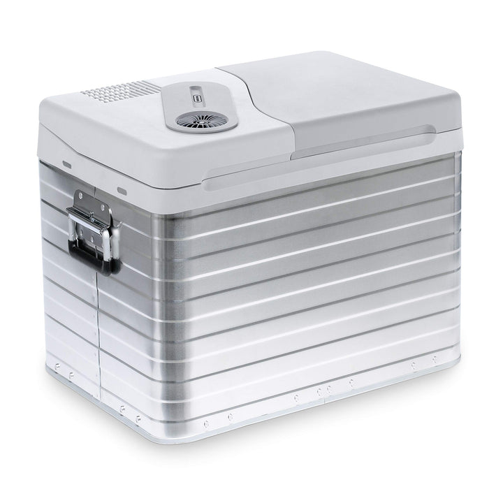 Elektrische Kühlbox 39 L Aluminium 12V/230V für Auto &amp; Camping - Bild 2