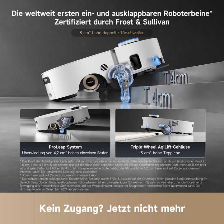 Saugroboter mit Rollenwischer 30.000 Pa Saugleistung vollautomatisch - Bild 5