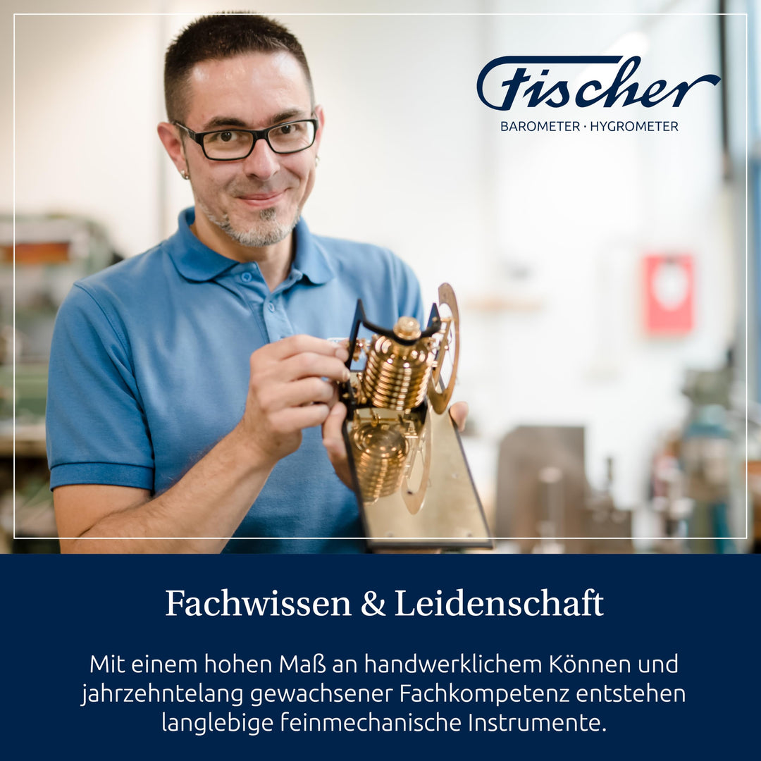 Haar-Hygrometer Edelstahl 103mm Ø für Aussen, 0–100% rF - Bild 7