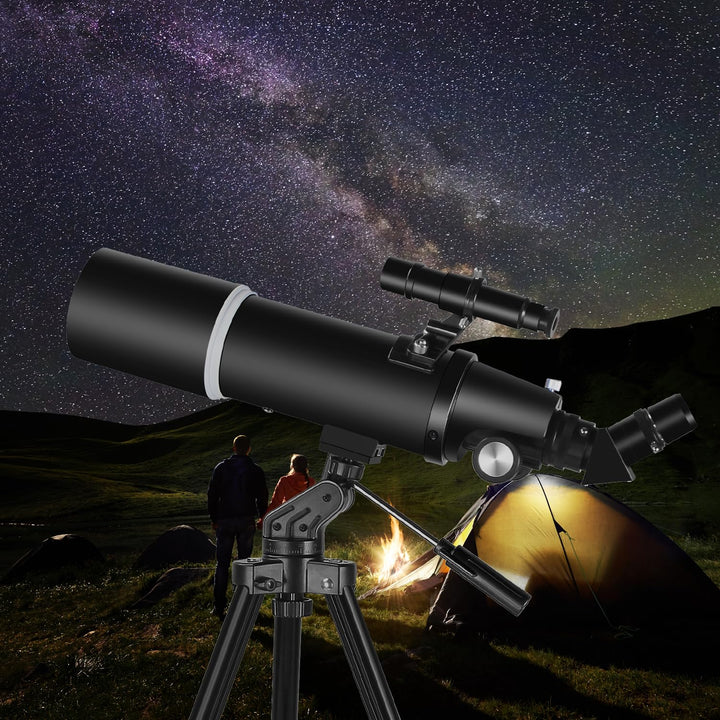 Refraktorteleskop 80mm Blende 600mm für Astronomie &amp; Natur