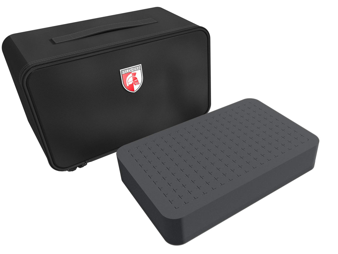 Figurentasche Schaumstoff-Einlagen 40mm Raster für Tabletop-Miniaturen - Bild 3
