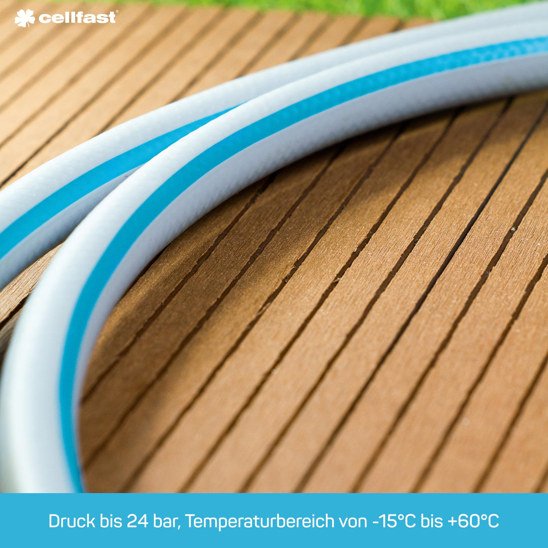Gartenschlauch 3/4" 50m 3-lagig UV-beständig flexibel - Bild 5