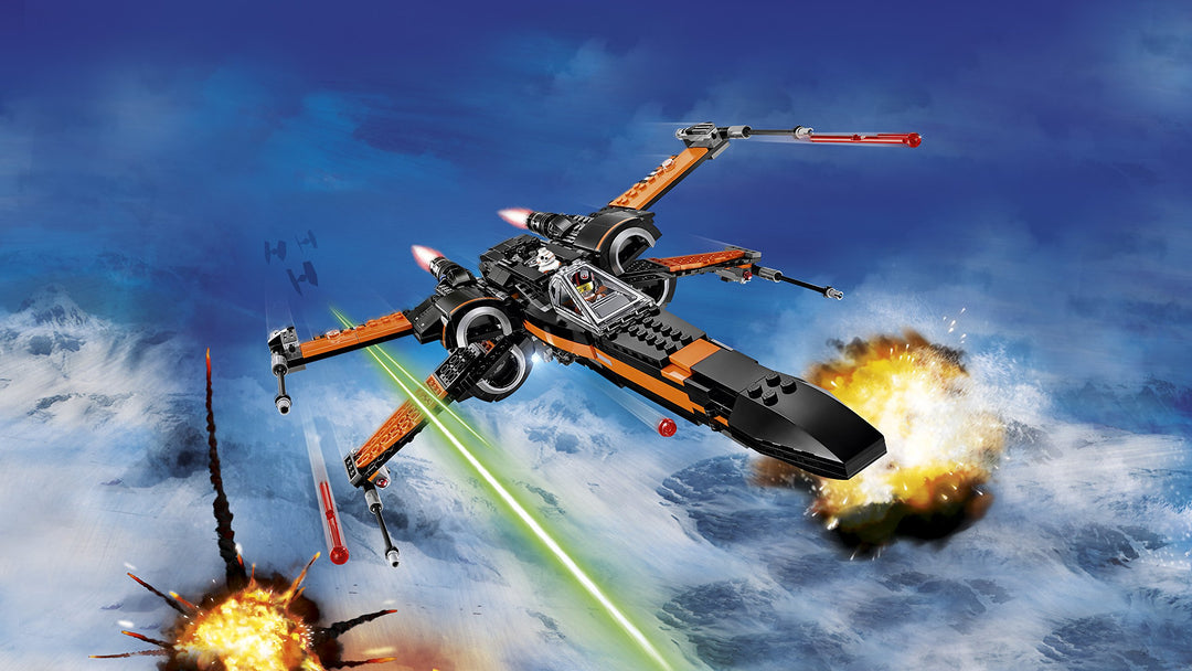 Klemmbausteine X-Wing Fighter mit BB-8 und 3 Minifiguren Star Wars - Bild 2