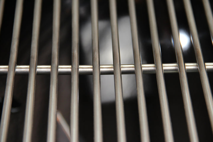 Grillrost Rund Edelstahl Ø 50 cm mit Reling für Schwenkgrill - Bild 8