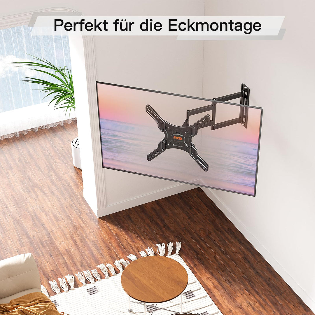 TV Wandhalterung 950mm langer Arm schwenkbar für 26-65 Zoll - Bild 8
