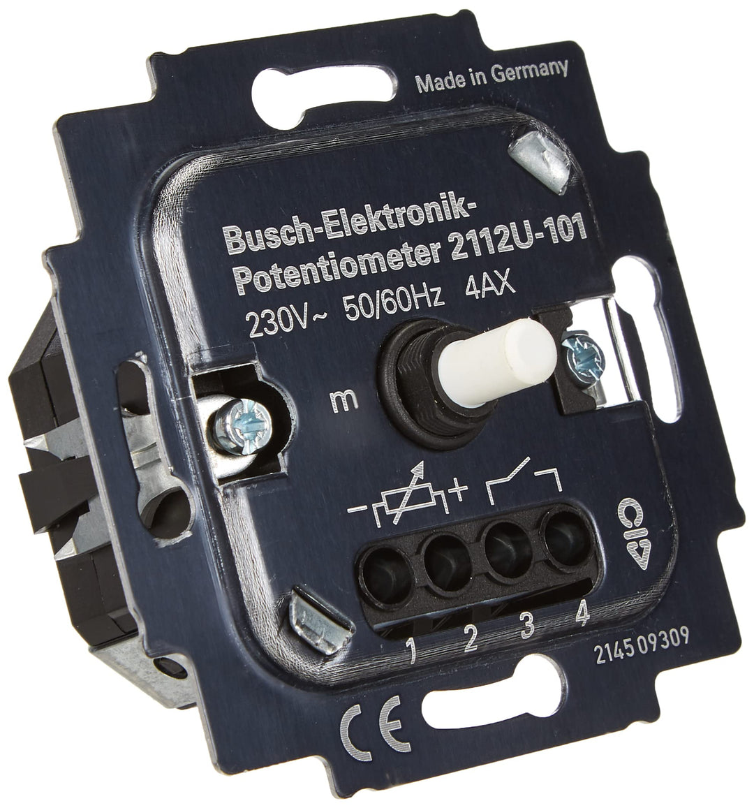Elektronik-Potentiometer-Einsatz Unterputz 1-10V 700W/VA Drehknopf