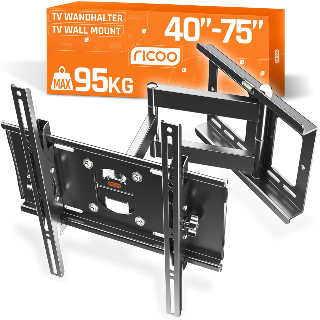 TV Wandhalterung schwenkbar neigbar 40-75 Zoll bis 95 kg VESA 400x400