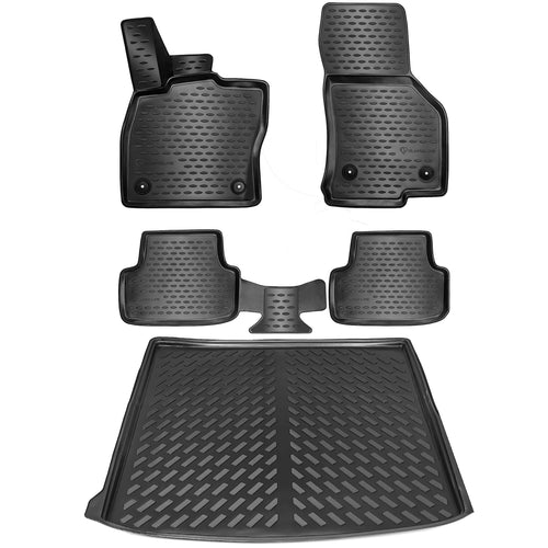 Gummimatten & Kofferraumwanne Set VW Passat B8 Variant ab 2014 TPE