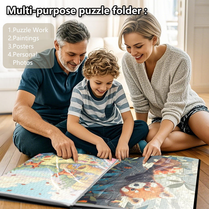 Puzzle-Mappe für 1000-Teile-Puzzles 25 Taschen bis 50 Puzzles - Bild 5