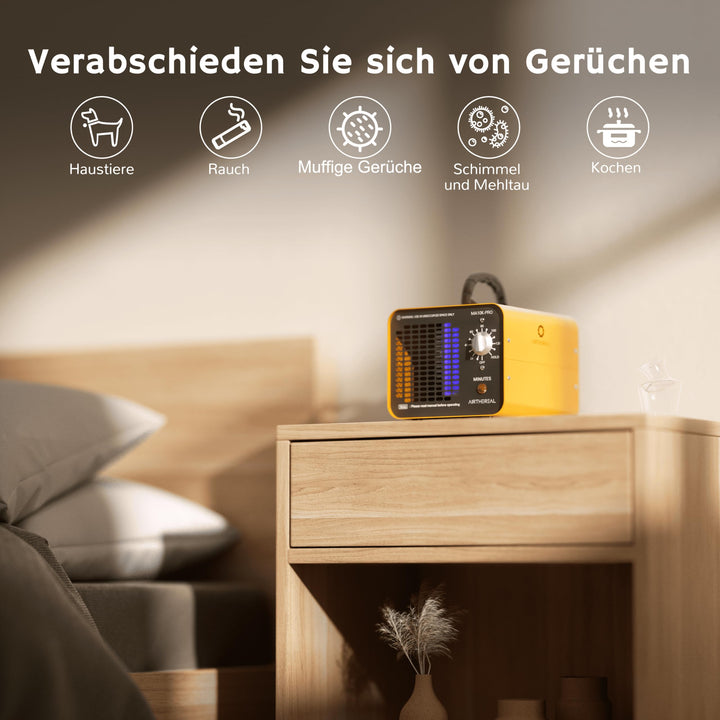 Ozonerzeuger 10g/h mit Timer für Räume bis 350 m² - Bild 2