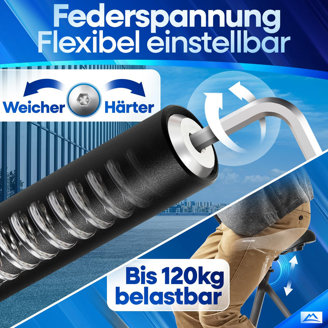 Gefederte Sattelstütze Parallelogramm 27.2/30.9/31.6/34.9mm Stoßdämpfung - Bild 7