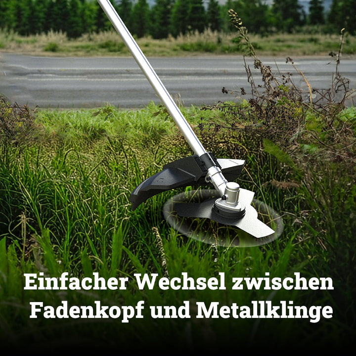 Akku-Rasentrimmer 40V bürstenloser Motor Wechselkopf 38cm - Bild 3