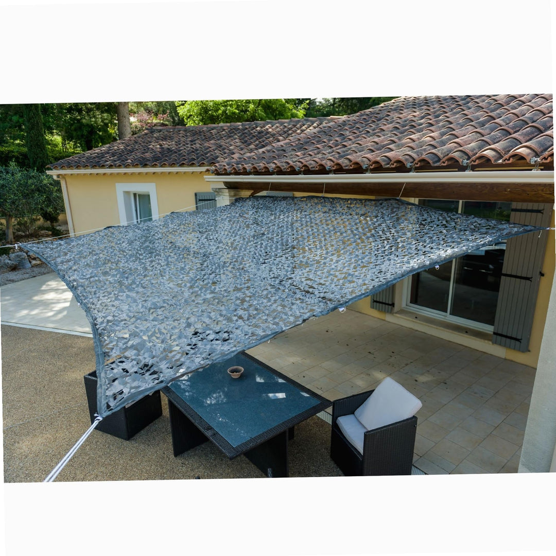 Sonnenschutz-Schattentuch 3x4m Polyester 120g/m² UV-Schutz Garten