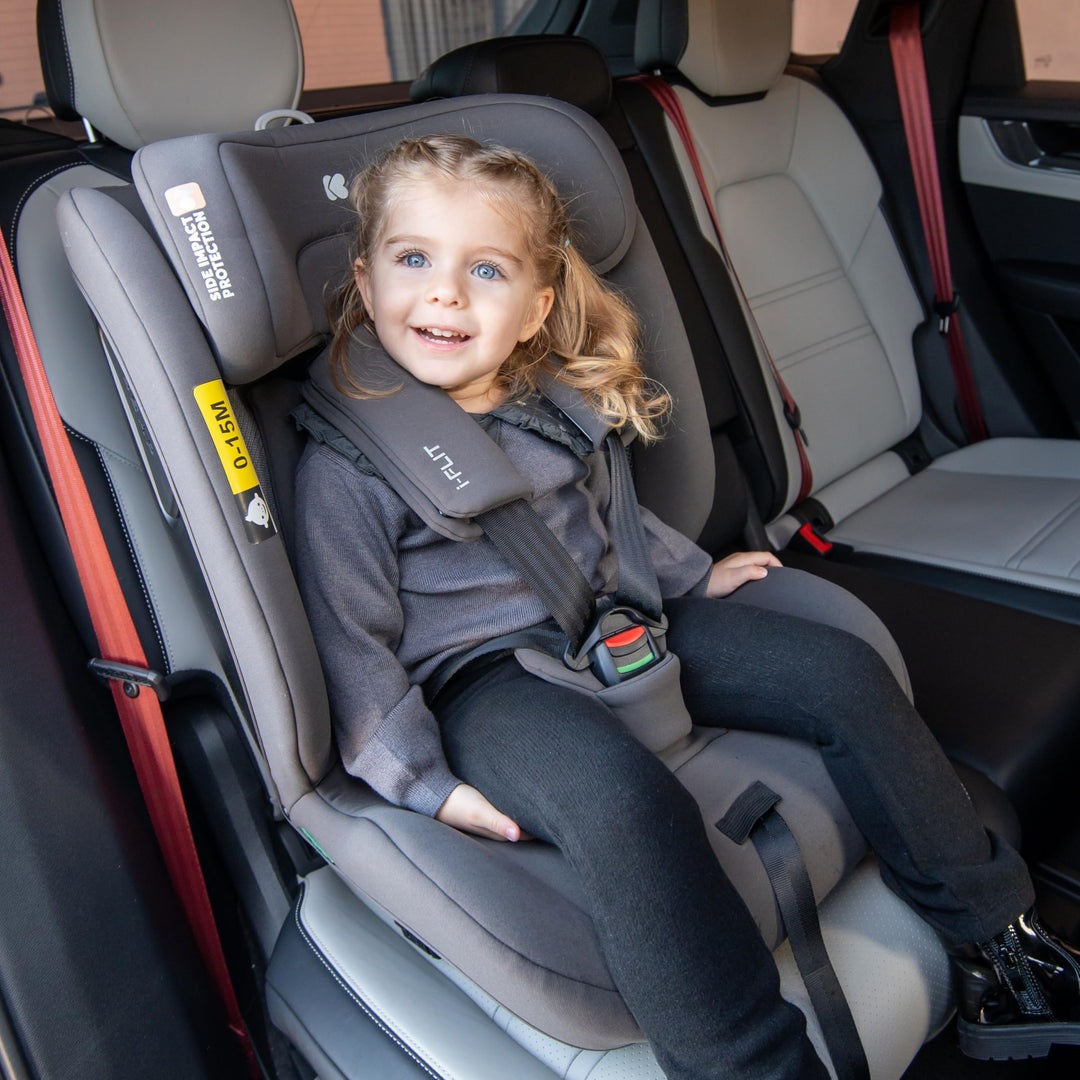 Kindersitz i-Size ISOFIX 9-36 kg Gruppe 1/2/3 Armeegrün - Bild 3