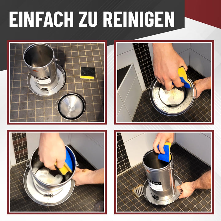 Hühnertränke Edelstahl 4L von oben befüllbar rostfrei - Bild 8