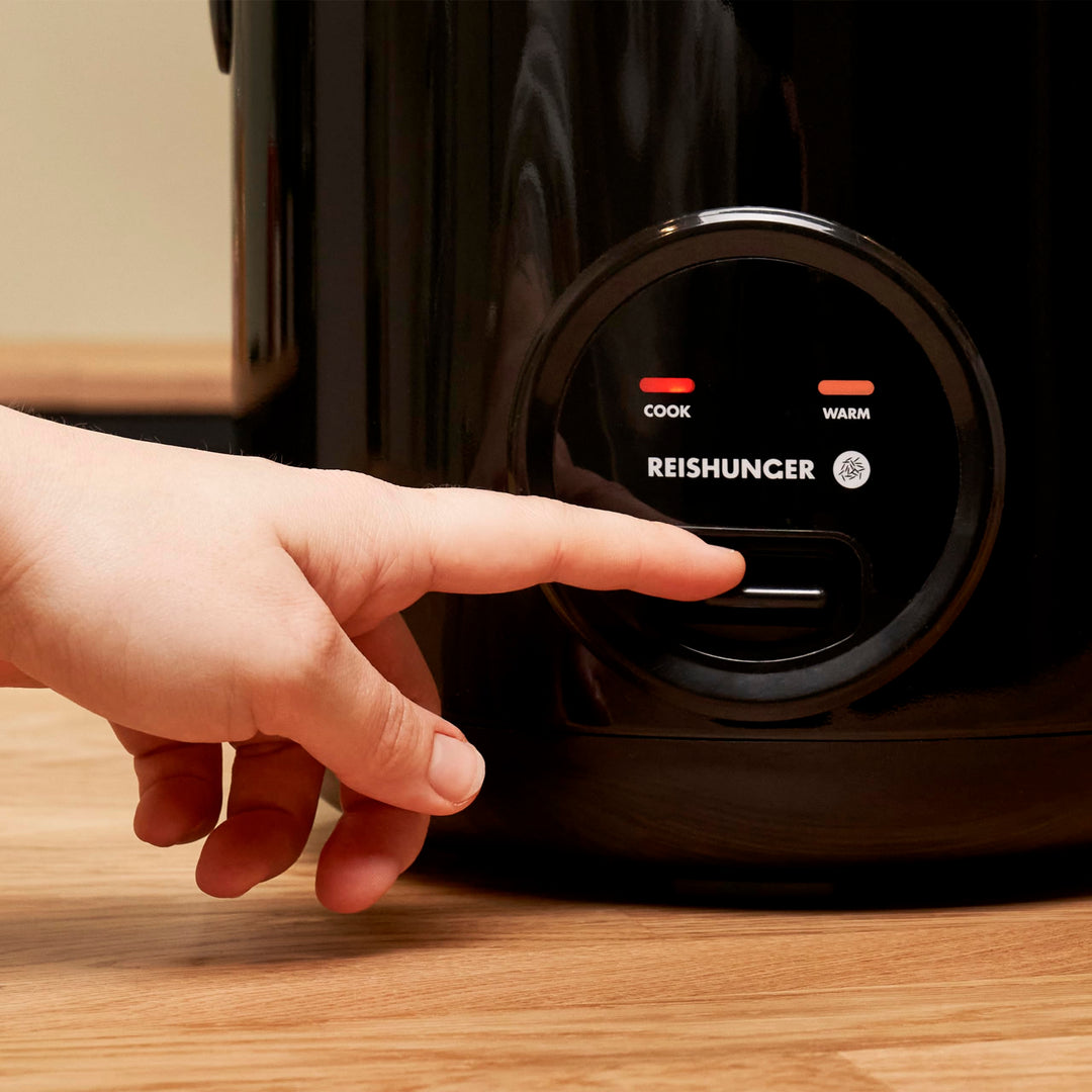 Reiskocher mit Keramikbeschichtung 1,8L 700W Dampfgarer 10 Portionen