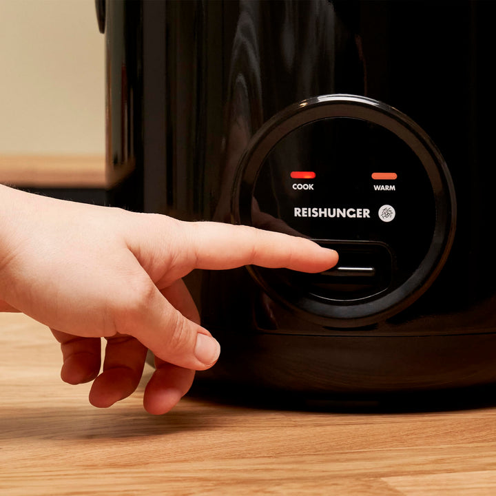 Reiskocher mit Keramikbeschichtung 1,8L 700W Dampfgarer 10 Portionen