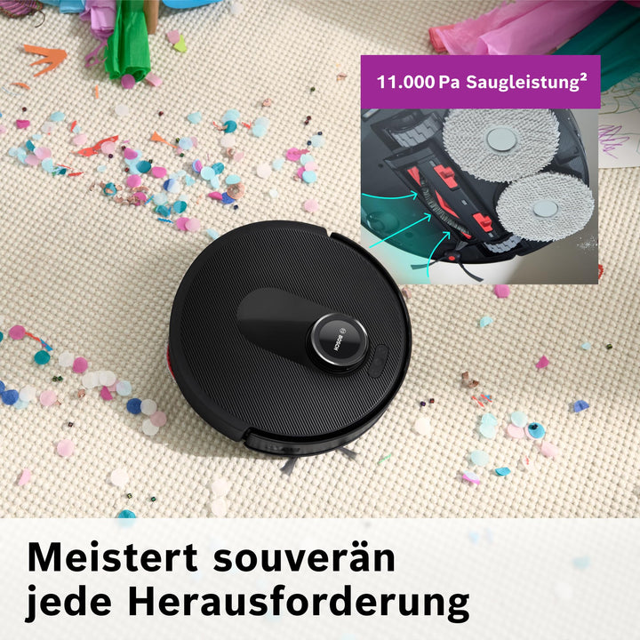Saug- und Wischroboter 11.000 Pa mit Nass-Trocken-Servicestation - Bild 8