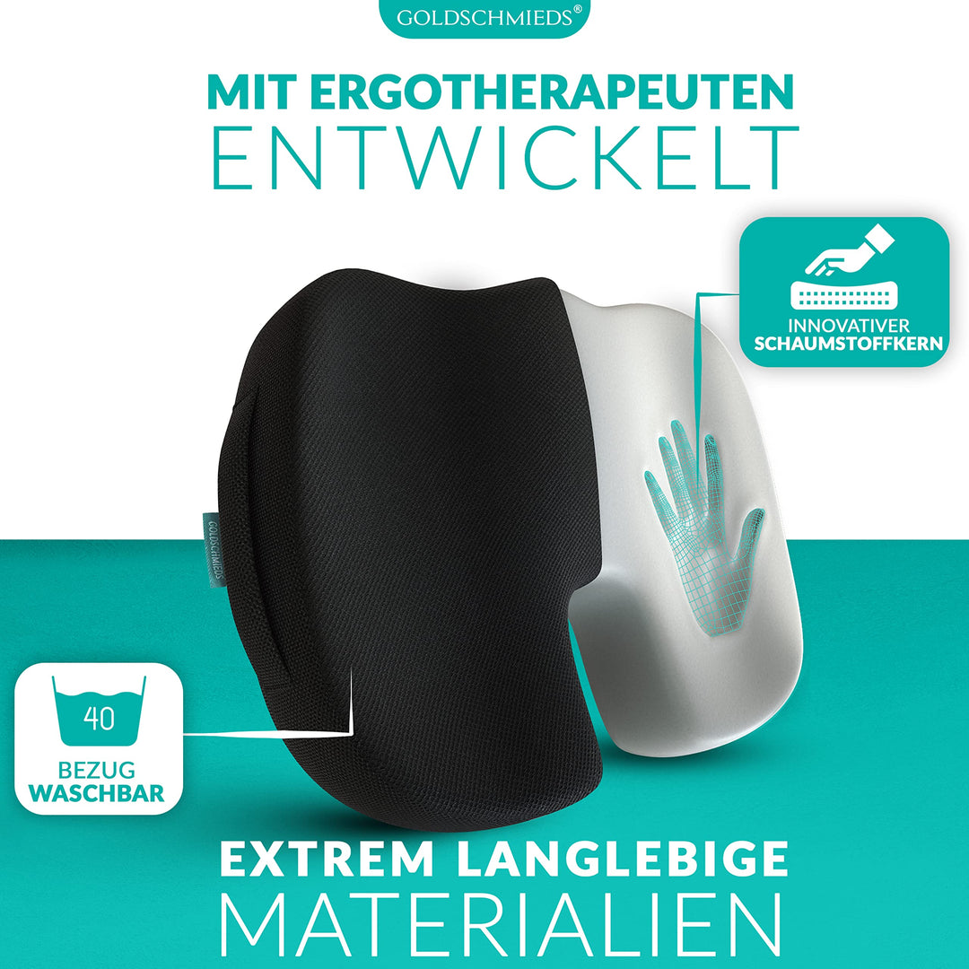 Orthopädisches Sitzkissen Ergonomisch für Bürostuhl Auto Steissbein - Bild 2