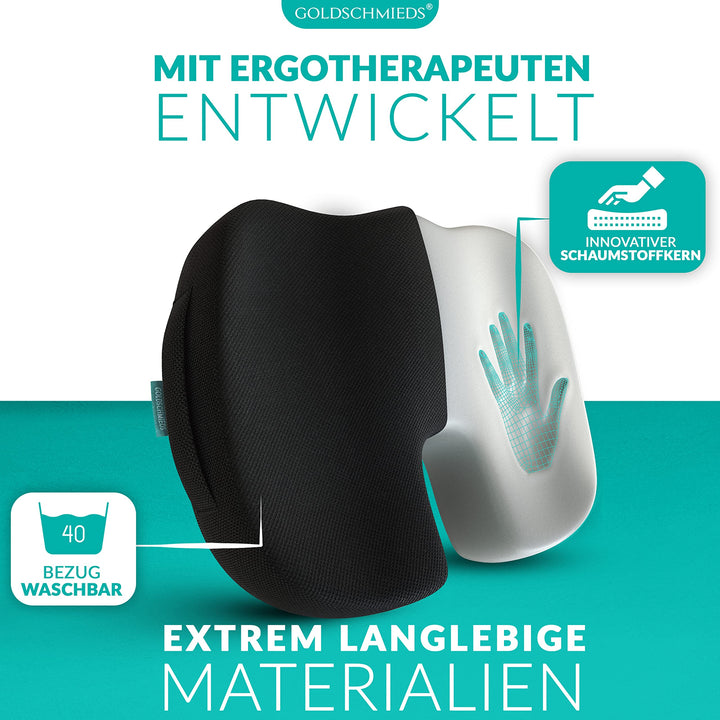 Orthopädisches Sitzkissen Ergonomisch für Bürostuhl Auto Steissbein - Bild 2