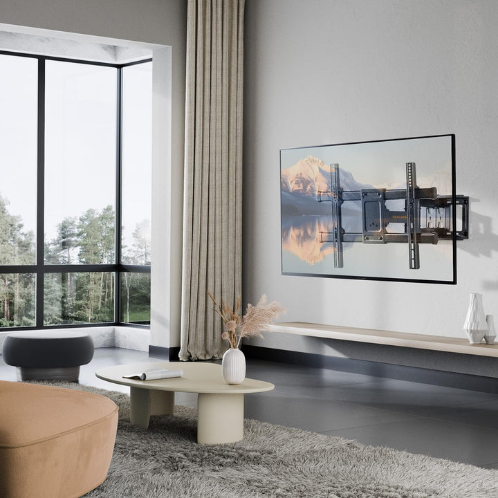 TV Wandhalterung schwenkbar 37-84 Zoll bis 60 kg, VESA 600x400 - Bild 8