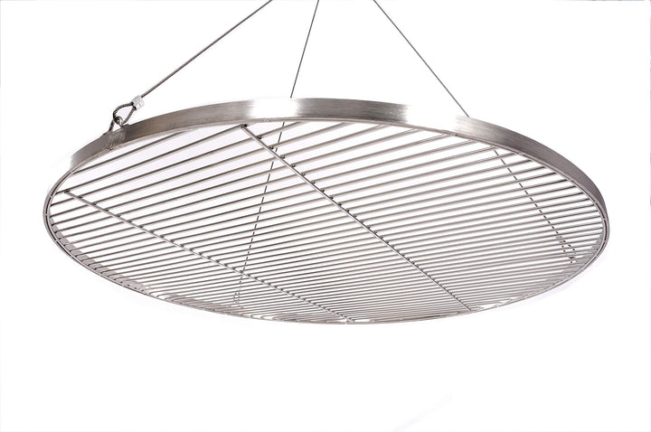 Grillrost Edelstahl 304 rund 60 cm für Schwenkgrill mit Seil - Bild 6