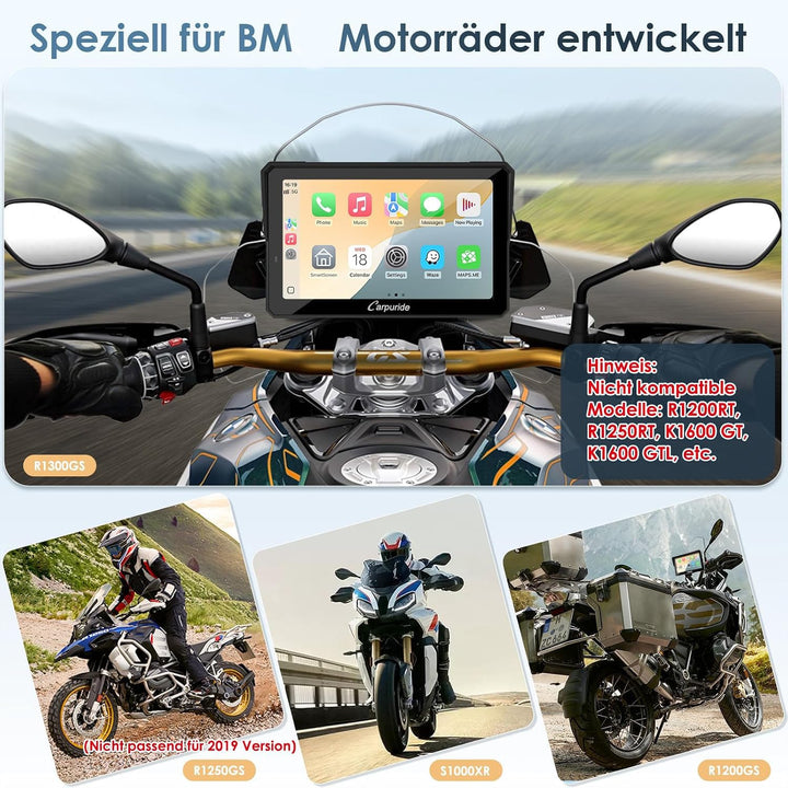 Motorrad CarPlay Bildschirm für BMW R1200GS R1250GS S1000XR R1300GS Wonder Wheel - Bild 2