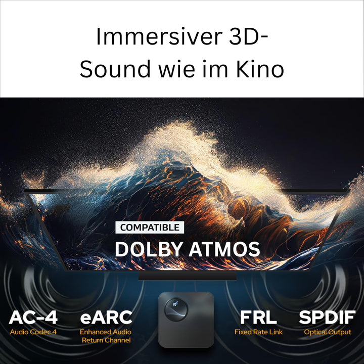 Streaming Box 4K Google TV 14 mit 4GB RAM, 32GB, WiFi 6 - Bild 5