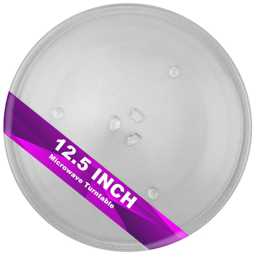 Mikrowellen-Drehteller Ersatzglas Borosilikat 31,5 cm Durchmesser