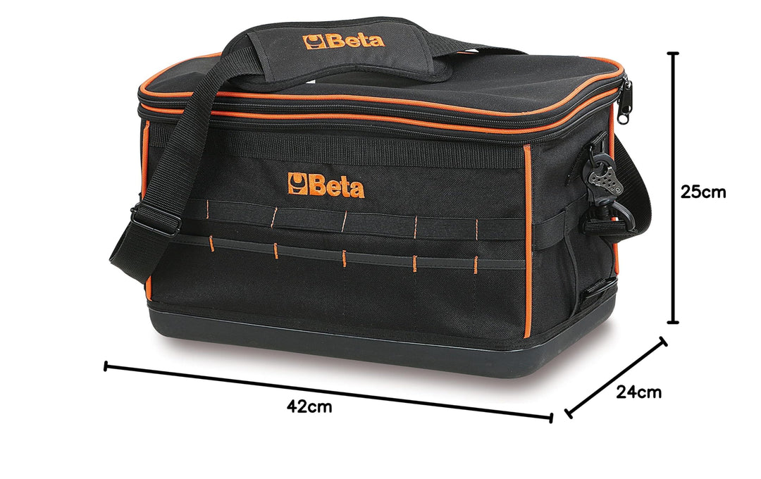 Werkzeugtasche mit internen &amp; externen Fächern, Made in Italy - Bild 8