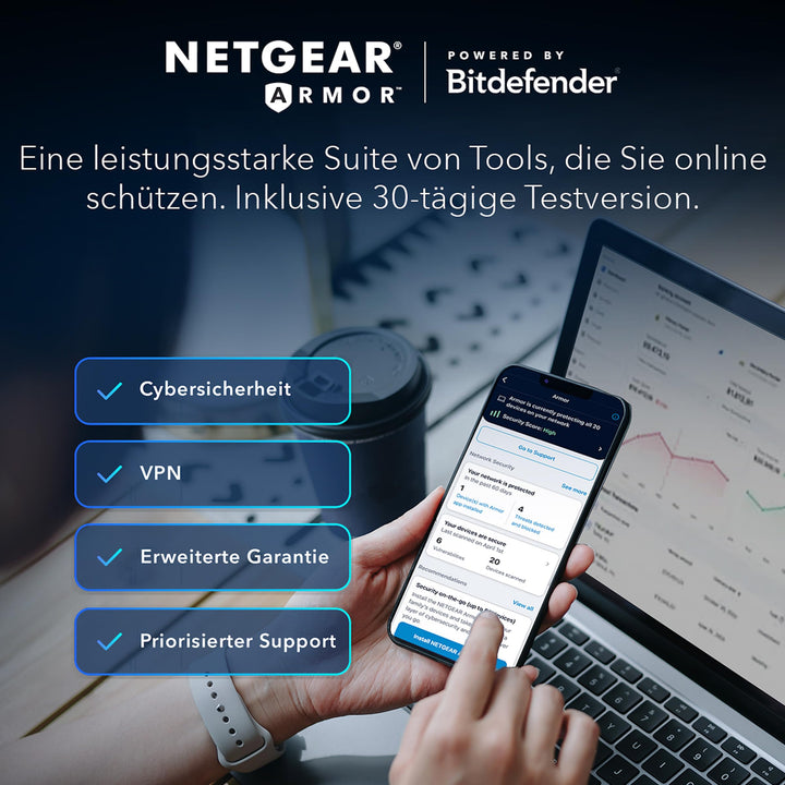 WiFi 7 Router Dual Band 3,6 Gbit/s 135 m² für bis zu 50 Geräte - Bild 7