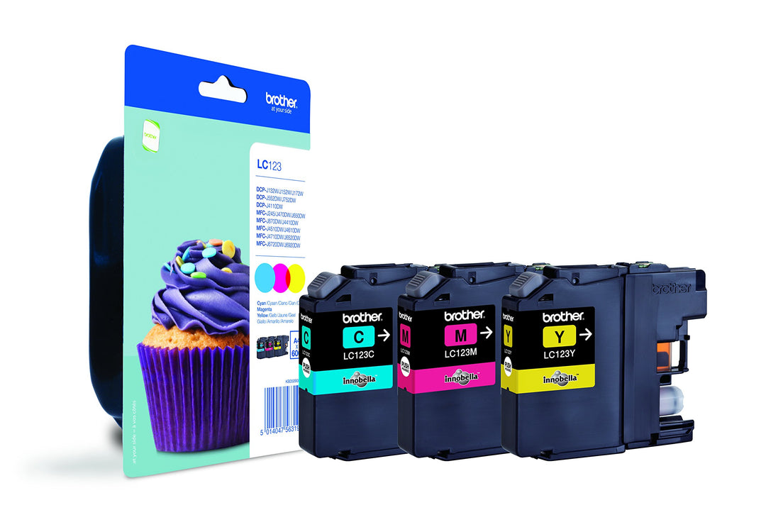 Tintenpatronen-Set Cyan Magenta Gelb 600 Seiten für Tintenstrahldrucker - Bild 4