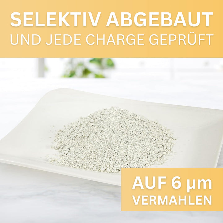 Zeolith Klinoptilolith ultrafein 6µm 1400g in HDPE-Dose - Bild 7
