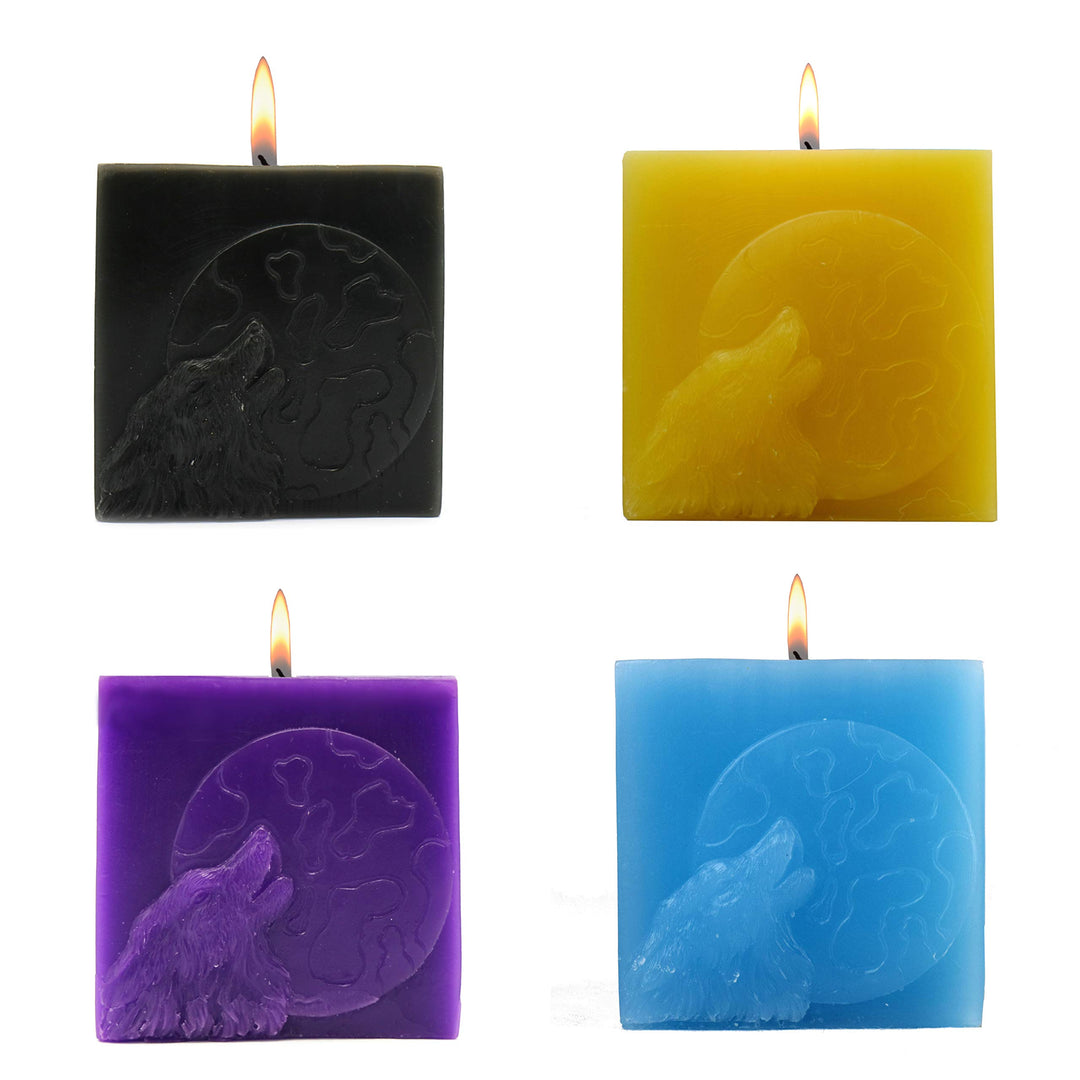 Duftkerzen-Set Würfelform 8er-Set Vanille Lavendel Meeresbrise