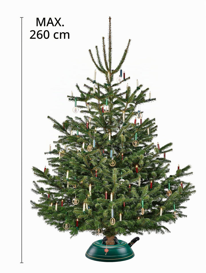 Christbaumständer Metall mit Fusspedal &amp; Einseiltechnik bis 2,6 m - Bild 2