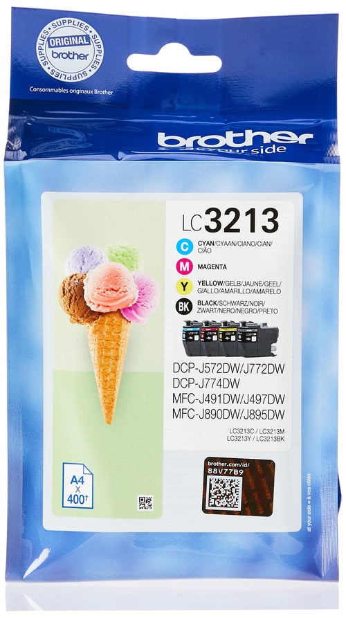 Tintenpatronen Multipack 4-Farben 400 Seiten für DCP/MFC-Drucker