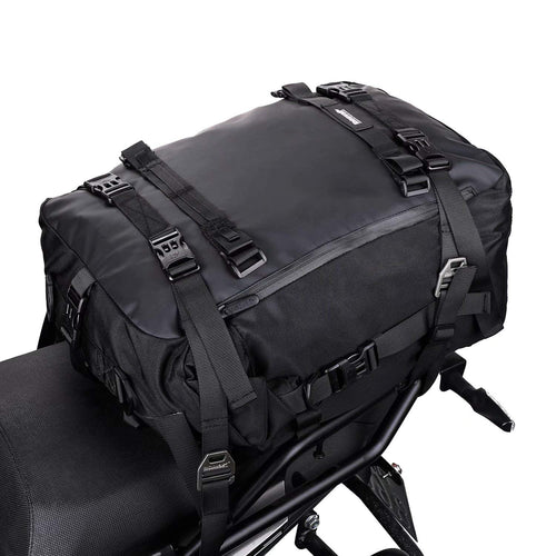 Motorrad Satteltasche Polyester wasserdicht 30L schwarz modular