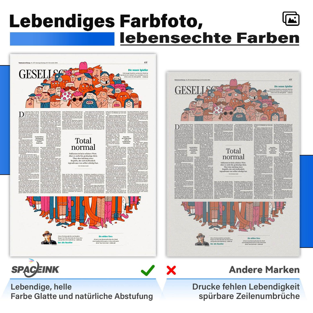 Tintenflaschen 104 Multipack 2 Sätze kompatibel für Epson EcoTank - Bild 5