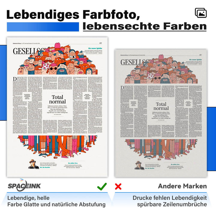 Tintenflaschen 104 Multipack 2 Sätze kompatibel für Epson EcoTank - Bild 5