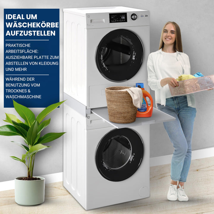 Zwischenbaurahmen Waschmaschine Trockner 60cm mit Abstellfläche - Bild 5