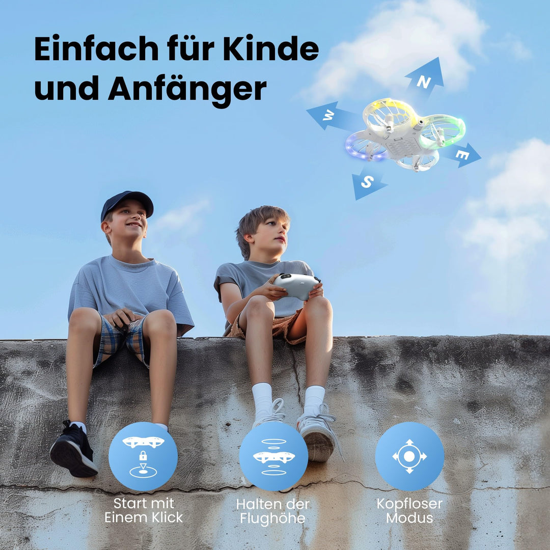 Kinder-Drohne mit 1080P HD-Kamera und STEM-Lernmodul 72g - Bild 6