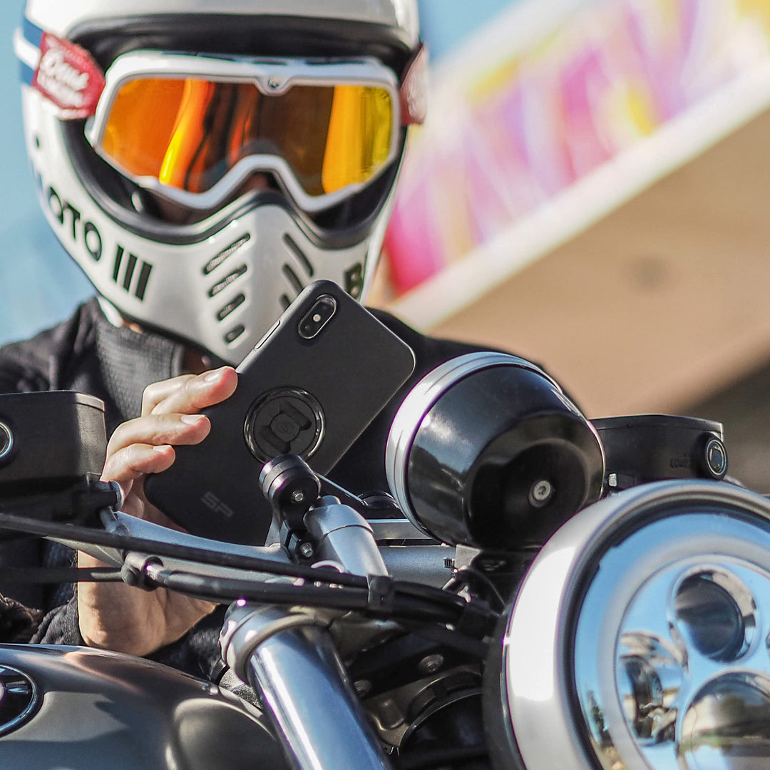 Motorrad Handyhalterung iPhone 12 Pro Max wasserdicht mit Case - Bild 7