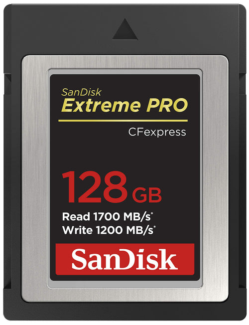 CFexpress Speicherkarte Typ B 128 GB bis 1700 MB/s Lesen 4K RAW