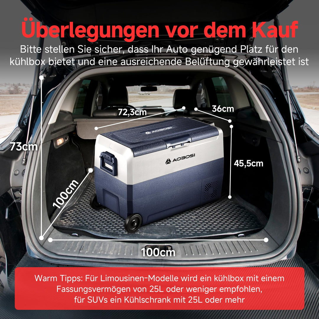 Kompressor Kühlbox 50L Dual Zone -20°C bis 20°C mit App 12V 230V - Bild 4