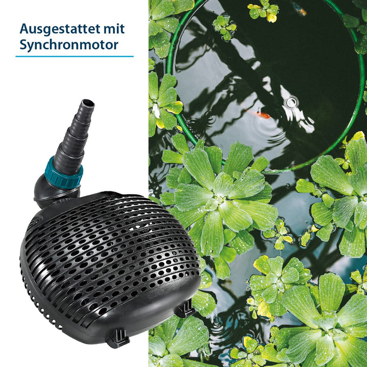 Teichpumpe 68W 10000 l/h Keramikwelle fuer Filter und Wasserfall - Bild 4
