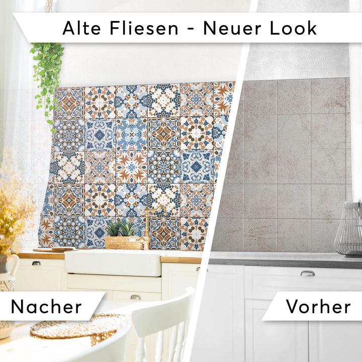 Fliesenfolie Vinyl selbstklebend 15x15 cm 36-teilig New York City - Bild 3