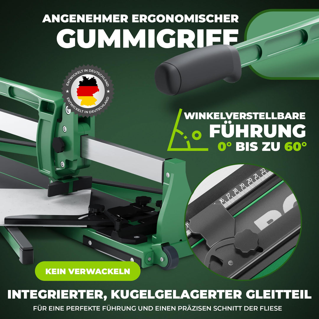 Fliesenschneider 1200mm Wolframcarbid-Schneidrad mit Kugellager - Bild 6