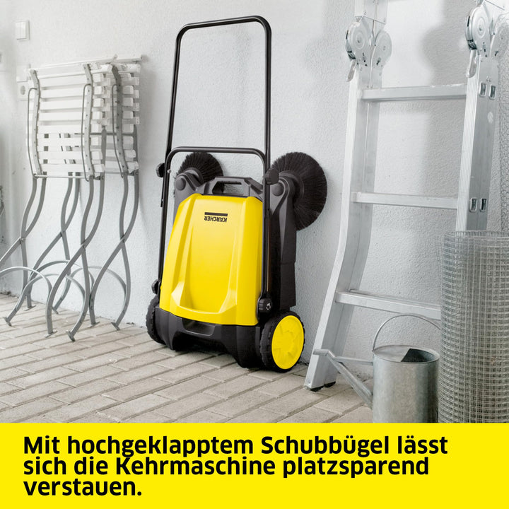 Kehrmaschine 2-in-1 mit 650 mm Arbeitsbreite fuer Hof und Terrasse - Bild 7