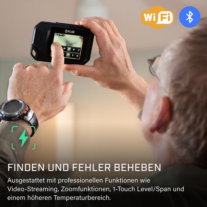 Wärmebildkamera FLIR C5 kompakt WLAN 160x120 für Inspektionen - Bild 3