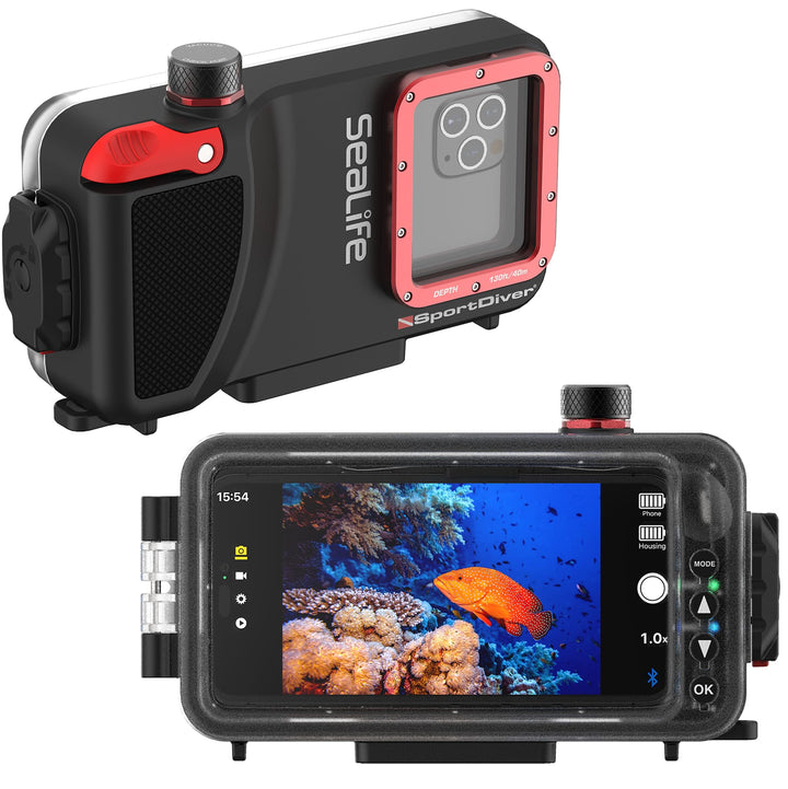 Unterwasser-Gehäuse Smartphone wasserdicht bis 40 m für iPhone &amp; Android